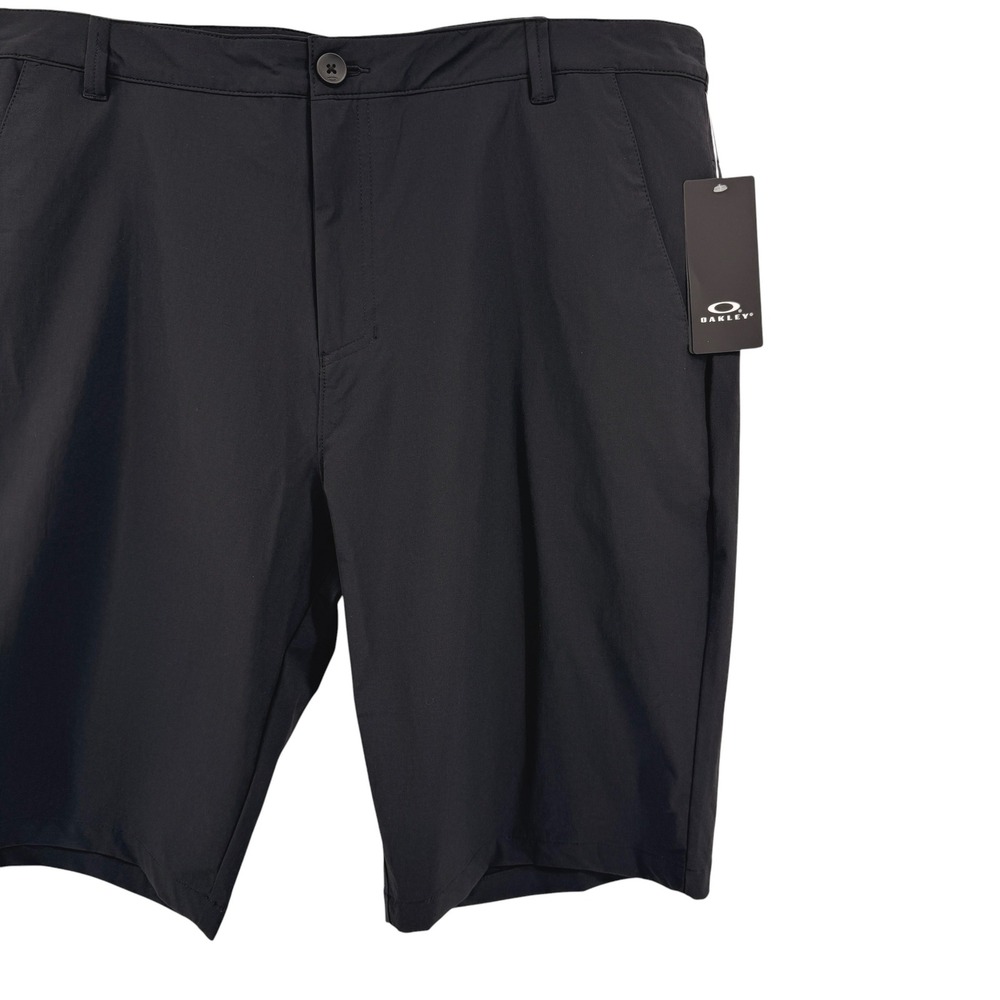 NEW Oakley Take Pro Short 3.0 Mens 40 Shorts Blackout Stretch Golf 4-Way Stretch - Picture 3 of 13